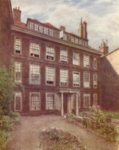 No 10 Nevills Mahkemesi, Fetter Lane, 1891 by Philip Norman