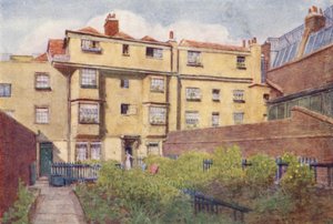 13, 14 ve 15 Nevills Court, Fetter Lane, 1901