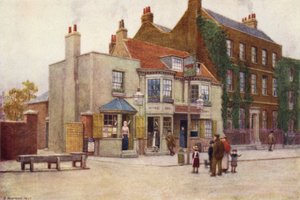 Red Cow Halkevi ve Fairlawn, Hammersmith Yolu, 1897