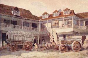 Tabard Hanı, Southwark, 1810