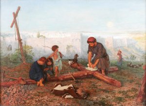 Onu Çarmıha Gerdikleri Yer, 1862 by Philip Richard Morris