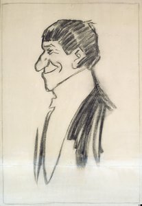 Otoportre (kağıt üzerinde karakalem) by Philip William May