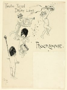 Theatre Royal Drury Lane Programı by Philip William May