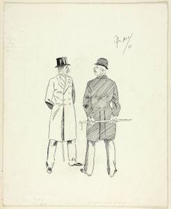 Bastonlu İki Bey by Philip William May