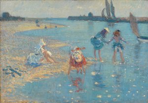 Walberswick, Kürek Çeken Çocuklar, 1891