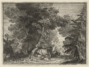 Ormanda Bir Yol by Philipp Hieronymus Brinckmann
