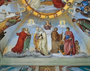 Dante ve Beatrice, Piccarda ve Constance ile 