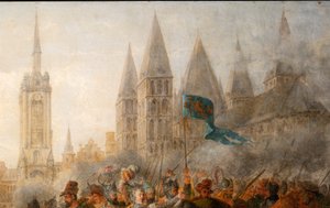 Epinoy Prensesi Philippe-Auguste Hennequin tarafından Tournai Savunması, Tournai Güzel Sanatlar Müzesi