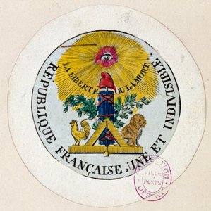 Fransız Devrimi: mühür, Cumhuriyet