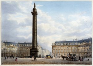 Column de la Place Vendôme - Jacottet ve Benoist tarafından tasarlanan “Paris