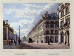 Rue de Rivoli - Jacottet ve Benoist tarafından ““Paris