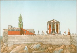 Labrouste tarafından restore edilen Cora Tapınağı by Philippe Benoist