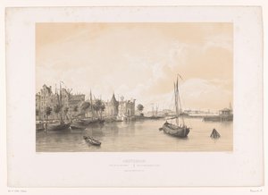 Amsterdam'daki Westerdok'un görünümü Westerdok'un görünümü / Vue du Port Bassin de l'Ouest (nesne üzerine başlık) Amsterdam'daki görüntüler (dizi başlığı) Amsterdam (nesne üzerine seri başlığı)