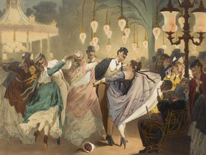 Hareket halindeki görgü müzesi: Gustave Barry tarafından oyulmuş Mabille