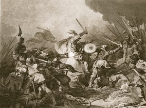 Hastings Savaşı by Philippe Jacques de Loutherbourg