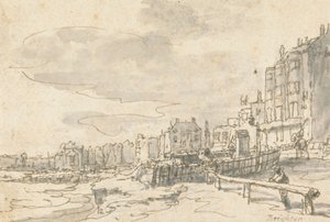 Brighton'daki Cephe by Philippe Jacques de Loutherbourg