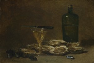 İstiridye ile Natürmort, 1875-1877