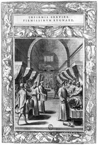 Hospitallers of the Order of St. John of Jerusalem Caring for the Sick  