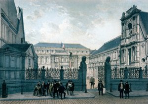 Güzel Sanatlar Sarayı, Paris by Philippe and Ciceri Eugene (1813 1890) Benoist