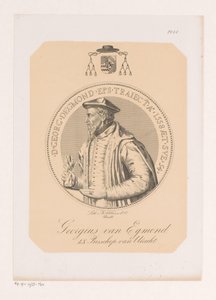 George van Egmont'un portresi by Philippus Anthonius Alexander Kanne (attributed to)