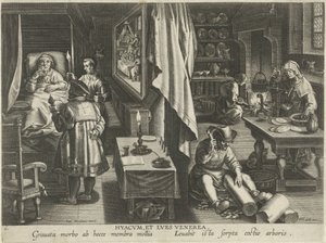 Frengiye karşı ilaç by Philips Galle (attributed to workshop of)