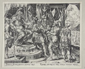 Achior, İsrailoğulları için Holofernes