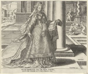 ester Hester (nesne üzerindeki başlık) Eski ve Yeni Ahit