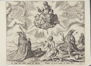 Rab üç mülke görevler veriyor by Philips Galle