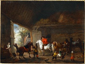  by Philips Wouwermans or Wouwerman