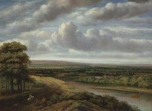 Geniş Bir Ormanlık Manzara, 1670