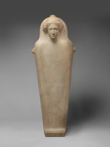 Mermer antropoid lahit, yaklaşık MÖ 410 (parian mermeri) by Phoenician