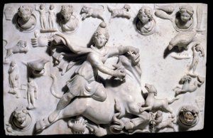 Doğu Antikaları: Mithra boğayı öldürür (Sidon Mithraeum