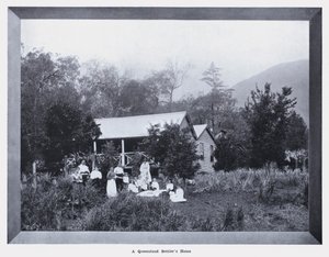 Bir Queensland Yerleşimcisinin Evi (s/b fotoğraf) by Photographer Australian