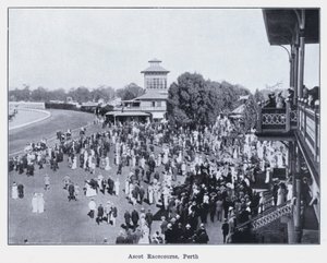 Ascot Hipodromu, Perth (s/b fotoğraf)