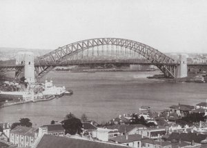 Sidney Liman Köprüsü (s/b fotoğraf)
