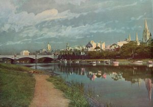 Melbourne Şehri (renkli fotoğraf)