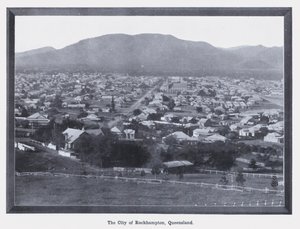 Rockhampton Şehri, Queensland (s/b fotoğraf) by Photographer Australian