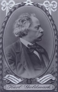 Karl Goldmark, Macar besteci (s/b fotoğraf)