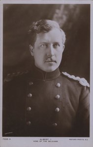Albert I, Belçika Kralı (s/b fotoğraf)