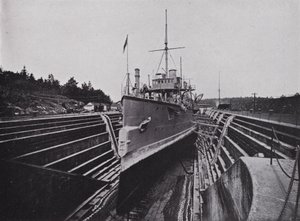 HMS "Flora", Dock, Esquimalt, British Columbia