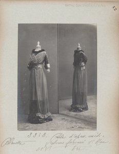 Albüm Sayfası: House of Worth, Afternoon Dress by Photographer French