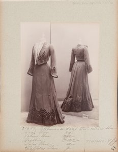 Albüm Sayfası: House of Worth, Kostüm by Photographer French