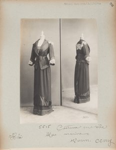 Albüm Sayfası: House of Worth, Kostüm by Photographer French