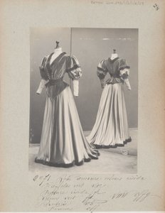 Albüm Sayfası: House of Worth, Kostüm by Photographer French