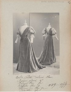 Albüm Sayfası: House of Worth, Kostüm by Photographer French