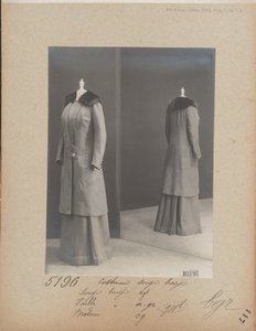 Albüm Sayfası: House of Worth, Kostüm by Photographer French
