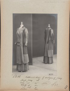 Albüm Sayfası: House of Worth, Kostüm by Photographer French