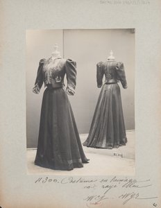Albüm Sayfası: House of Worth, Kostüm by Photographer French