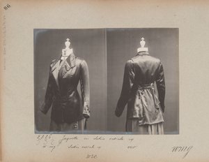 Albüm Sayfası: House of Worth, Jacket by Photographer French
