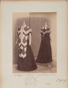 Albüm Sayfası: House of Worth, Omuz Pelerini by Photographer French